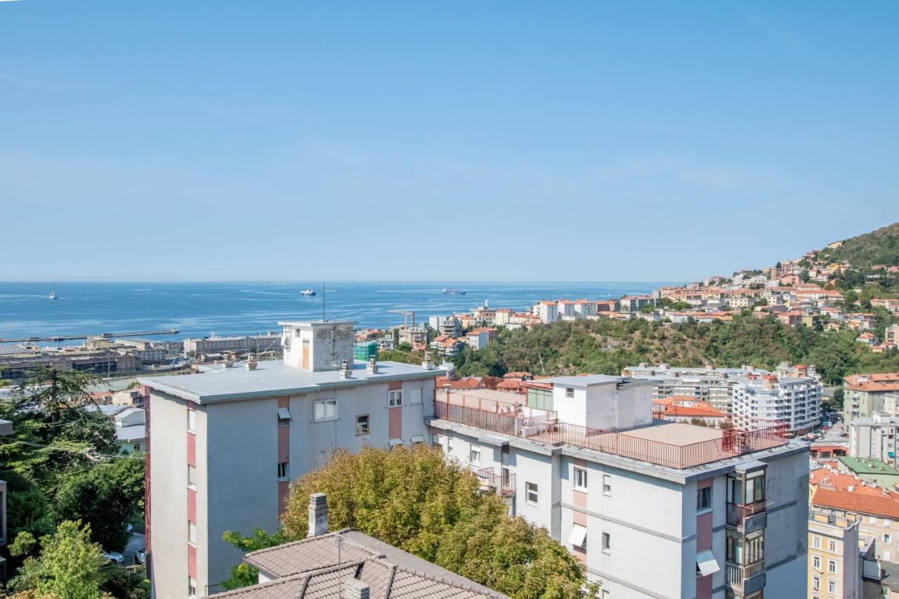 Апартаменты Free Parking -6 Posti Letto E Terrazzo Vista Mare Триест Экстерьер фото